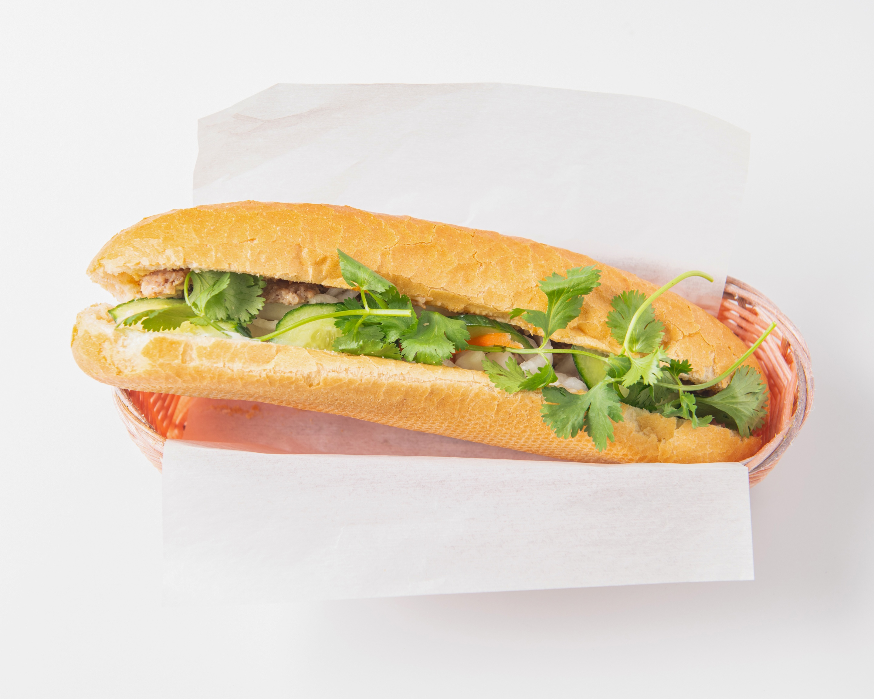 Bánh Mì Gà (Banh Mi Ga) - Vietnamese chicken sub